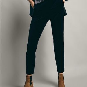 Massimo Dutti MOLESKIN CHINOS black size 2